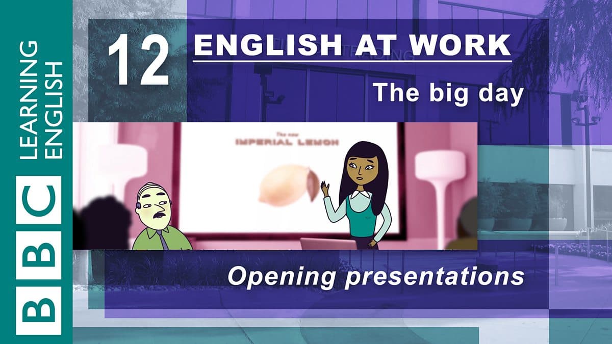 English at Work / The big day