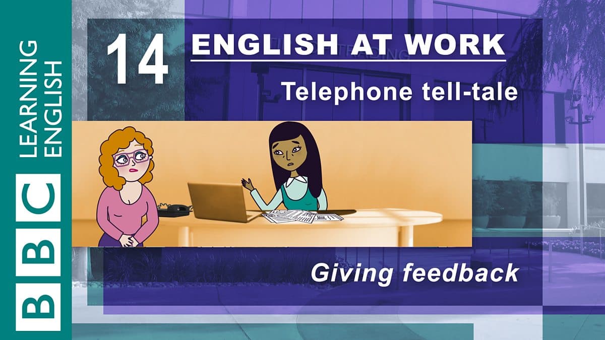 English at Work / Telephone tell-tale