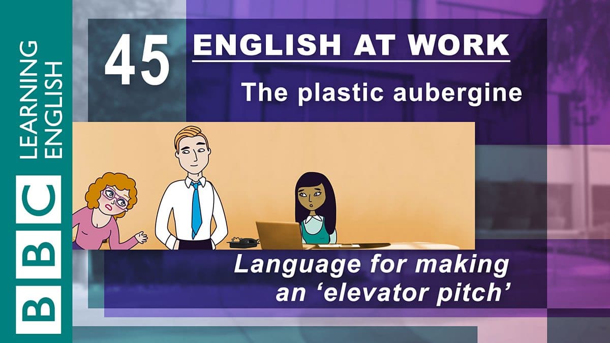 English at Work / The plastic aubergine