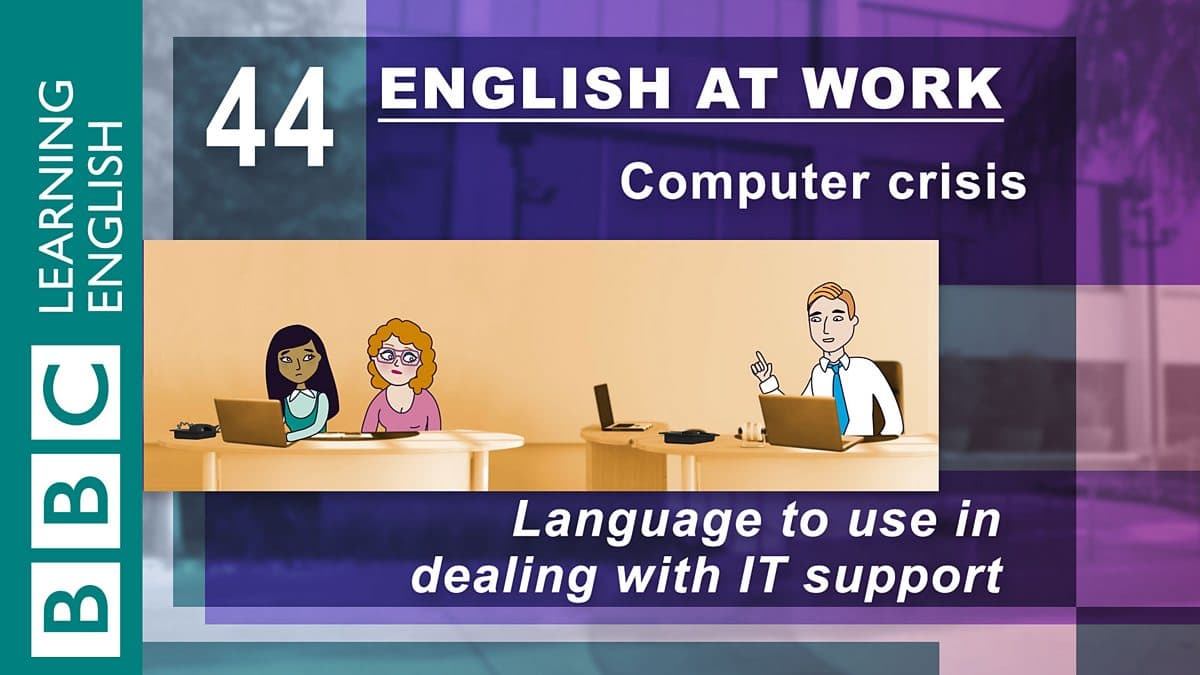 English at Work / Computer crisis