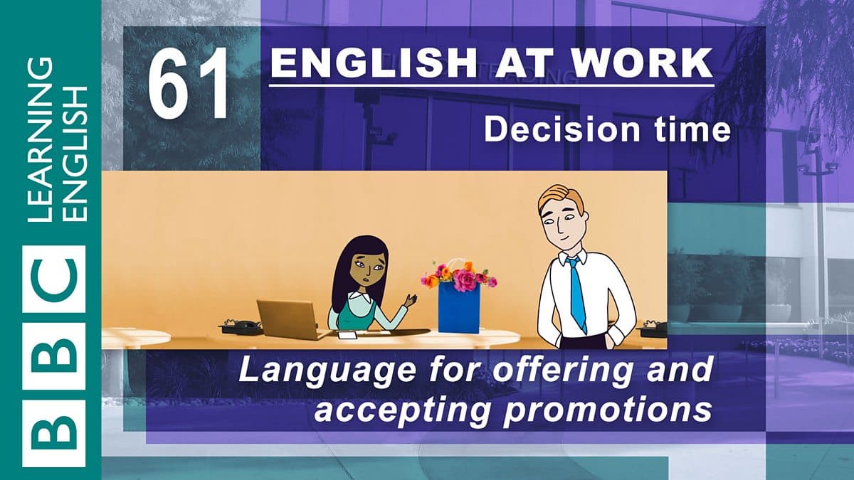 English at Work / Decision time