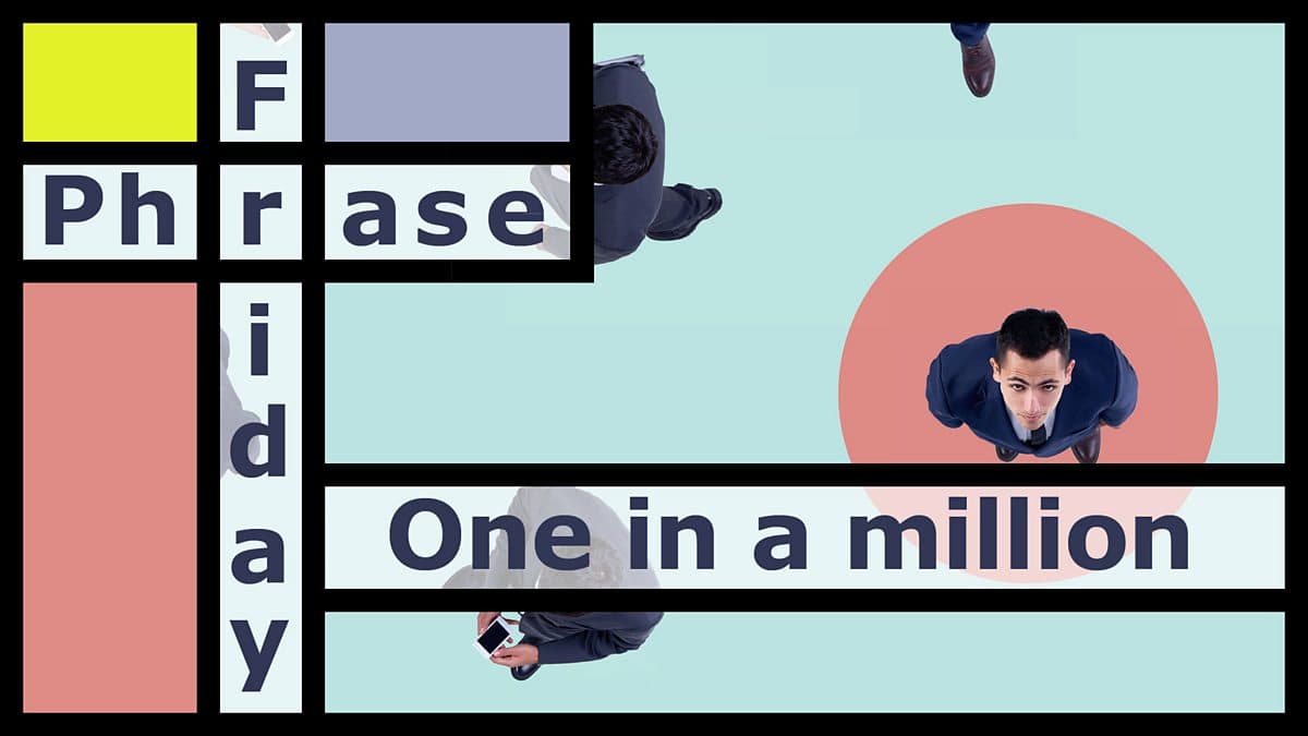 Friday Phrase / One in a million