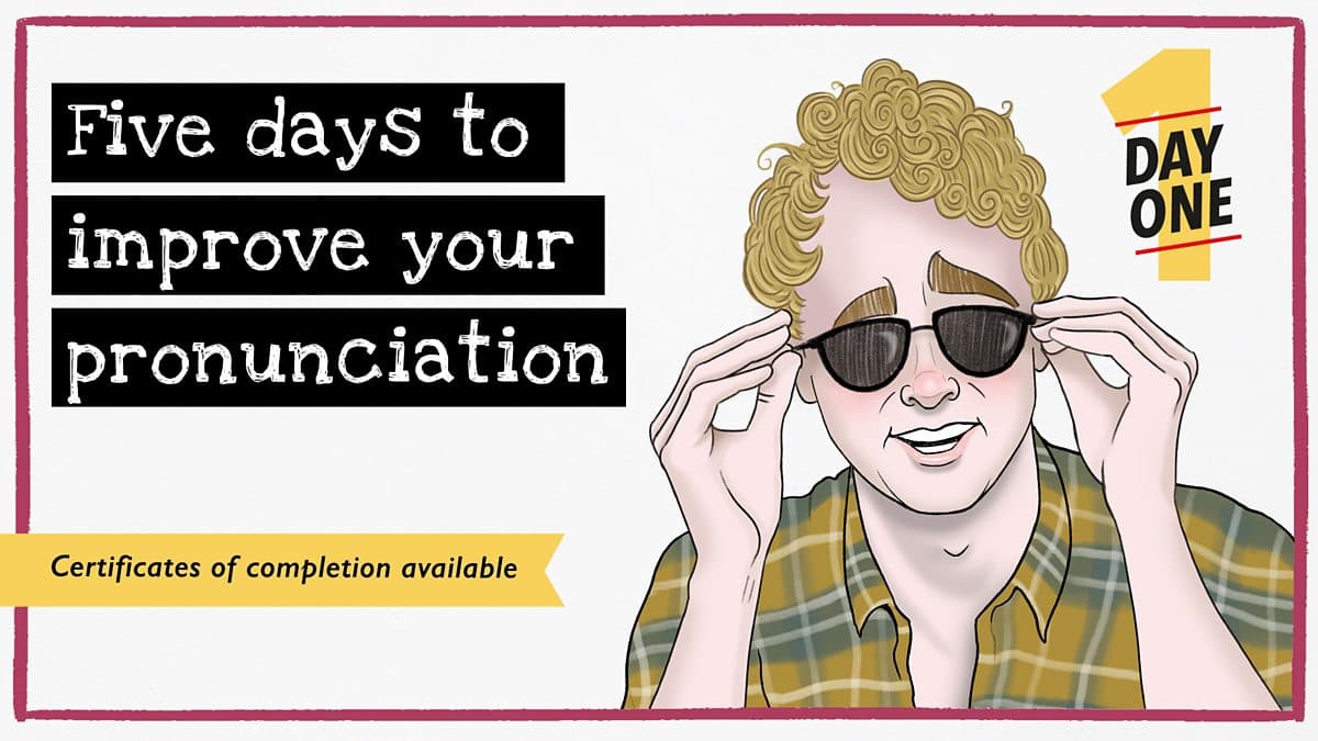 5 days to improve your pronunciation / Day 1. What's Tim's tip?