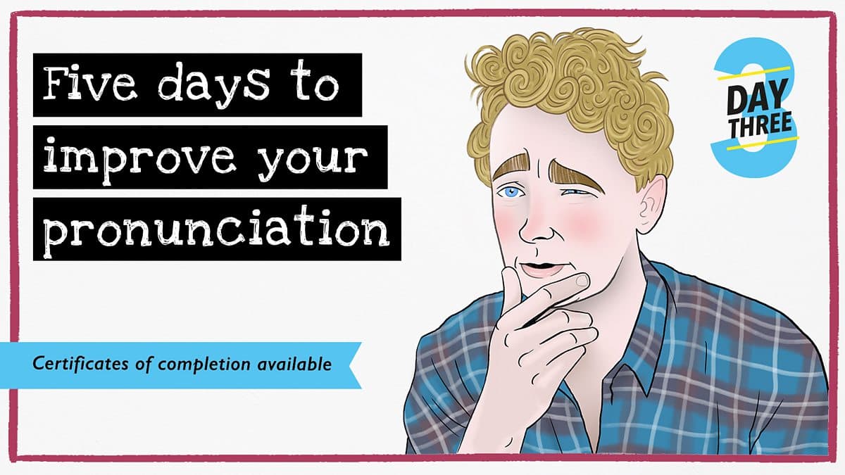 5 days to improve your pronunciation / Day 3 - When sounds collide