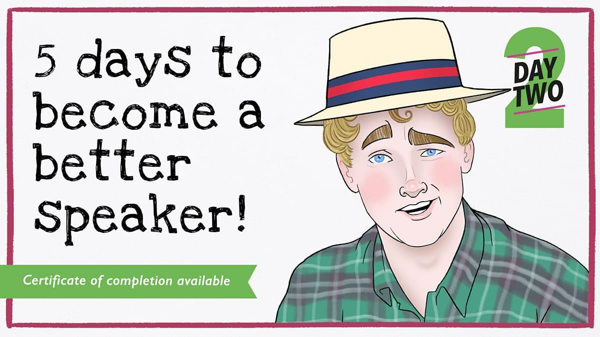 5 days to improve your speaking / Day 2 - Vocabulary