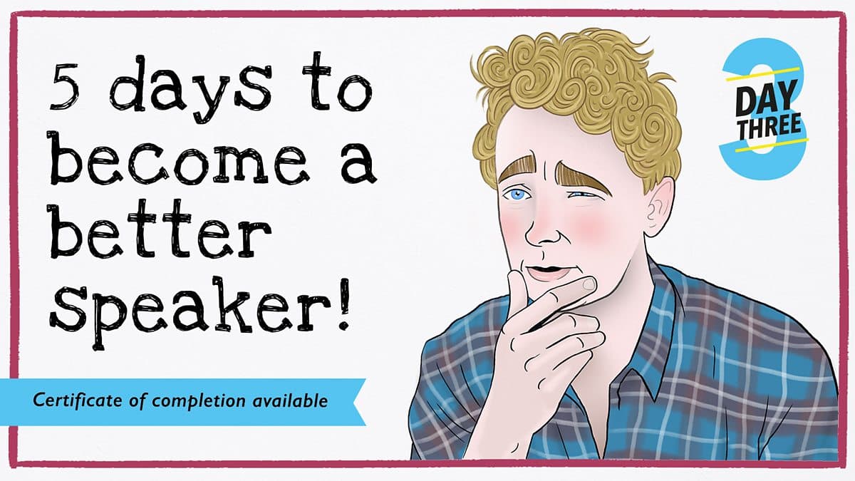 5 days to improve your speaking / Day 3 - Shadow Speaking