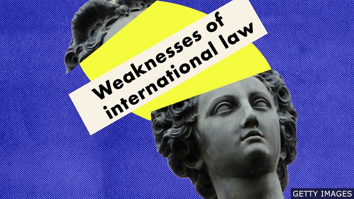 International Law explainers / The weakness of international law