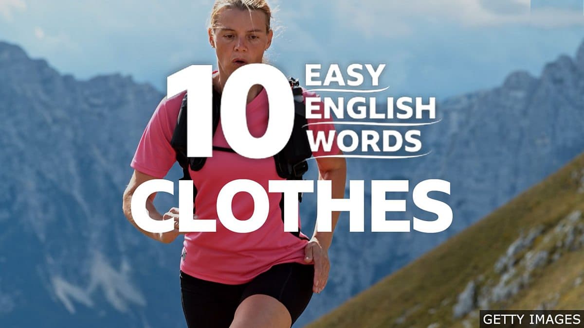 10 Easy English Words / Clothes