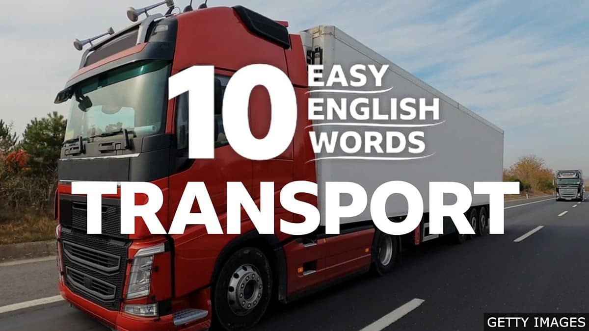 10 Easy English Words / Transport