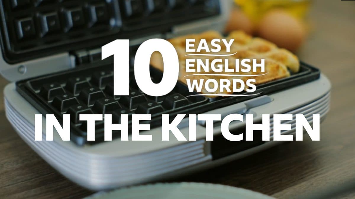 10 Easy English Words / Kitchen