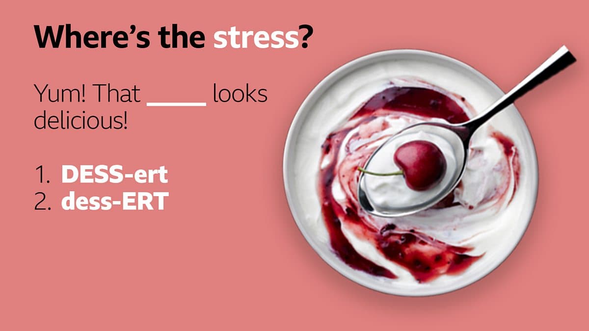 Quizzes / Where is the stress?