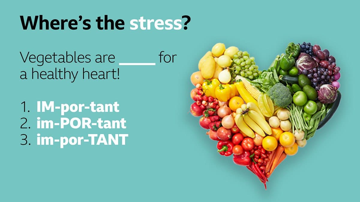 Quizzes / Where's the stress?