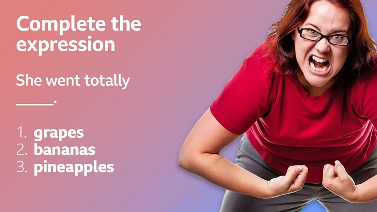 Quizzes / Complete the expression