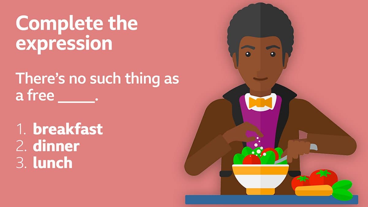 Quizzes / Complete the expression