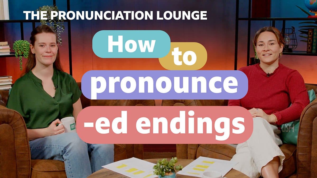 How to pronounce -ed endings