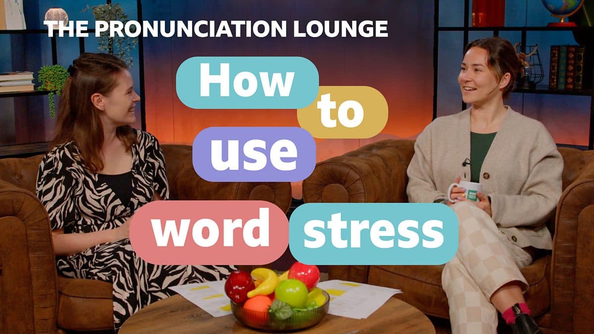 How to use word stress