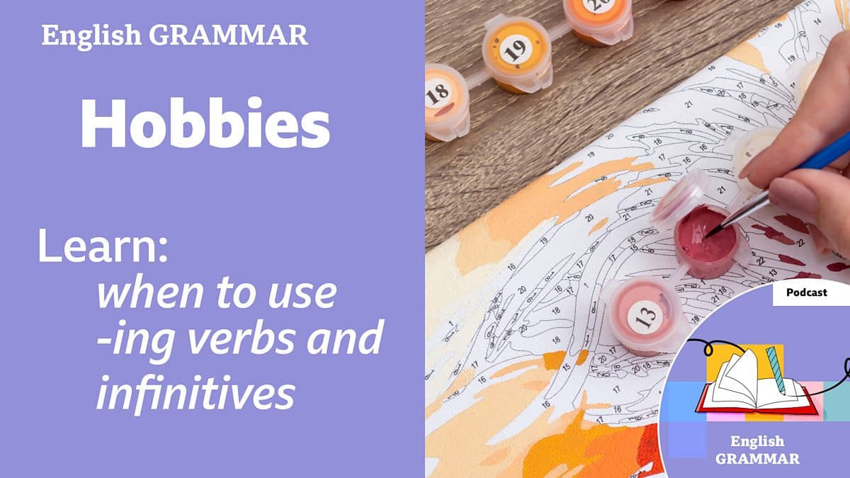 Learning English Grammar / Hobbies we enjoy doing
