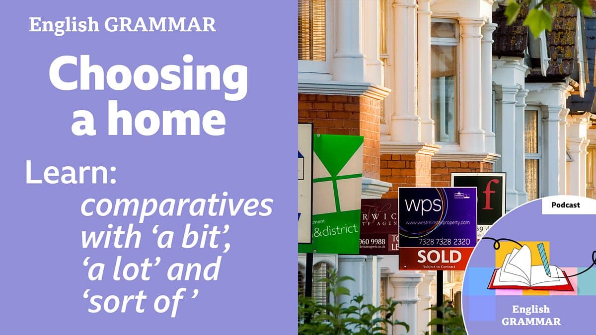 Learning English Grammar / Choosing a home
