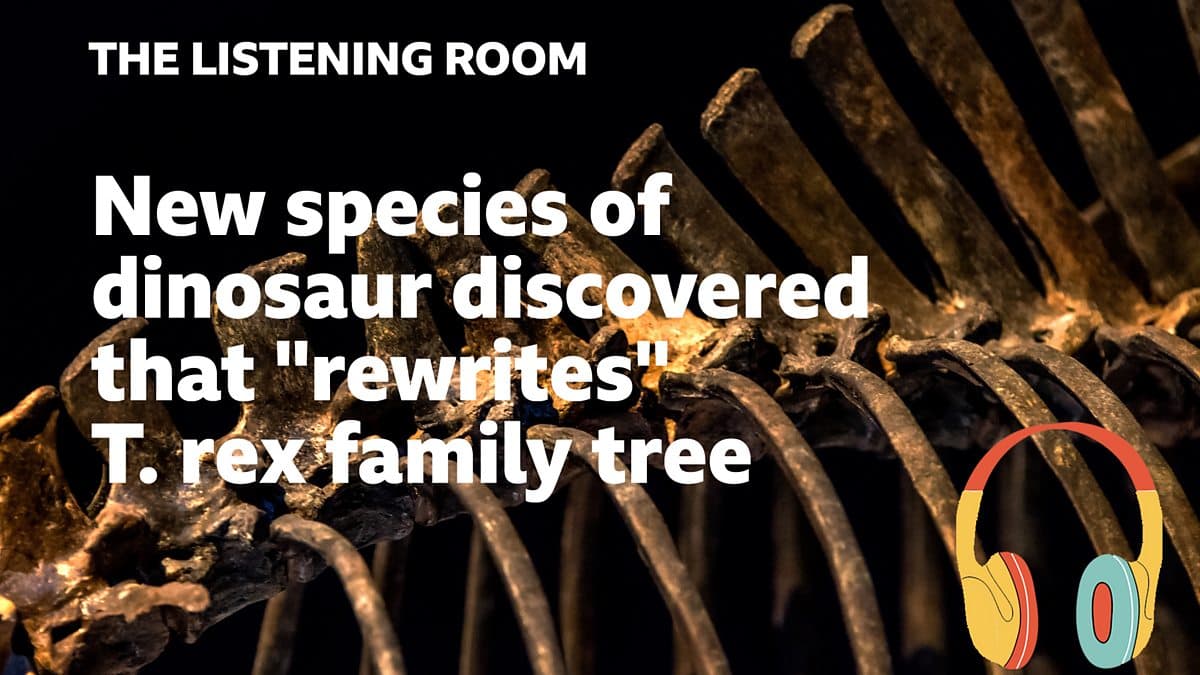 The Listening Room / New species of dinosaur discovered that &amp;quot;rewrites&amp;quot; T. rex family tree