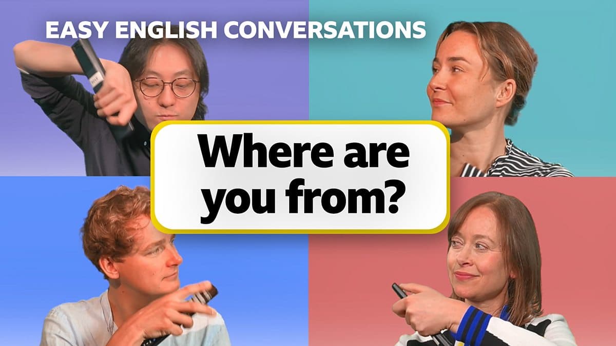 Easy English Conversations / Where are you from?