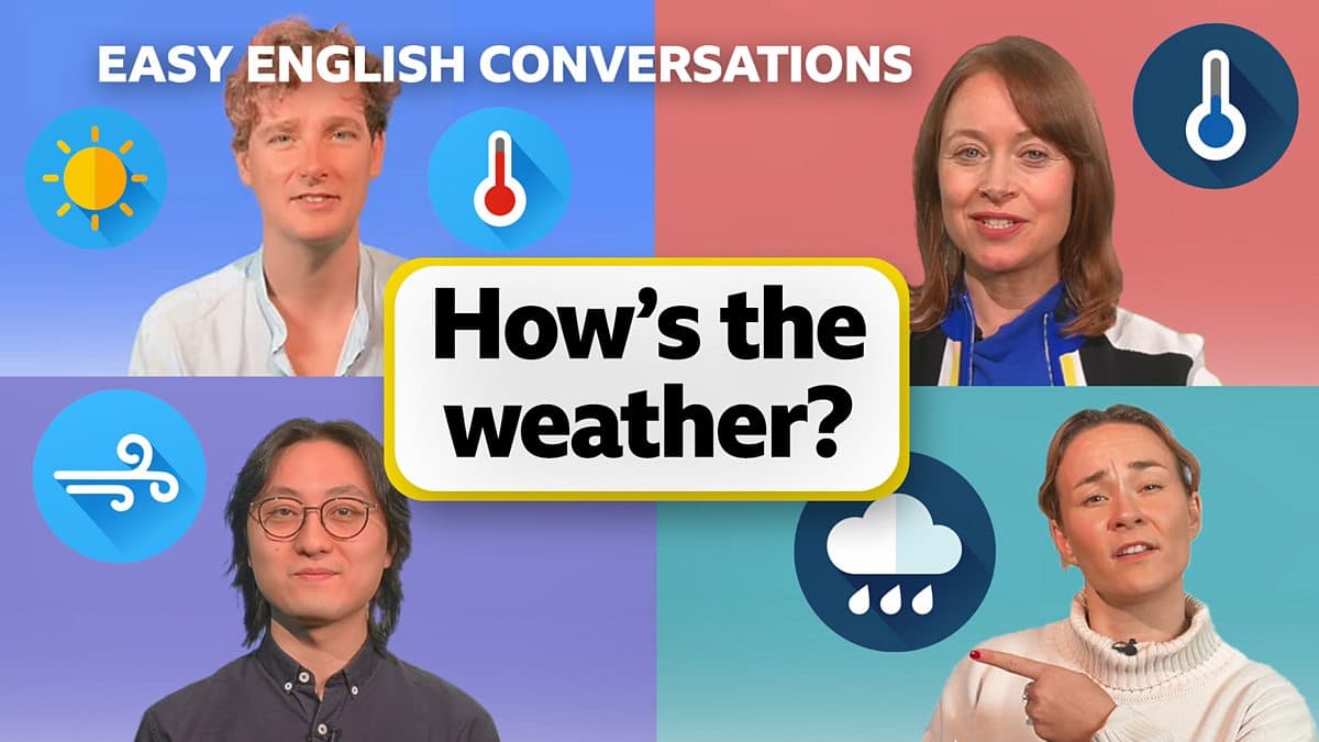 Easy English Conversations / How's the weather?