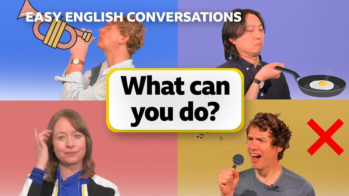 Easy English Conversations / What can you do?