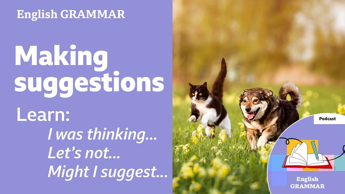 Learning English Grammar / Making suggestions