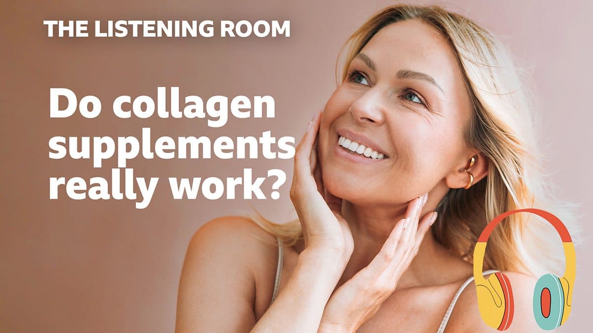 The Listening Room / Collagen supplements improve skin but won't stop wrinkles, research says