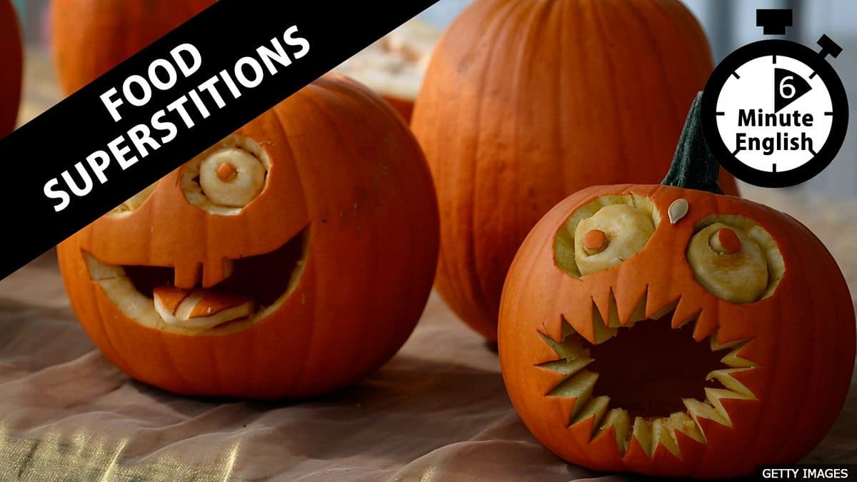 6 Minute English / Food superstitions
