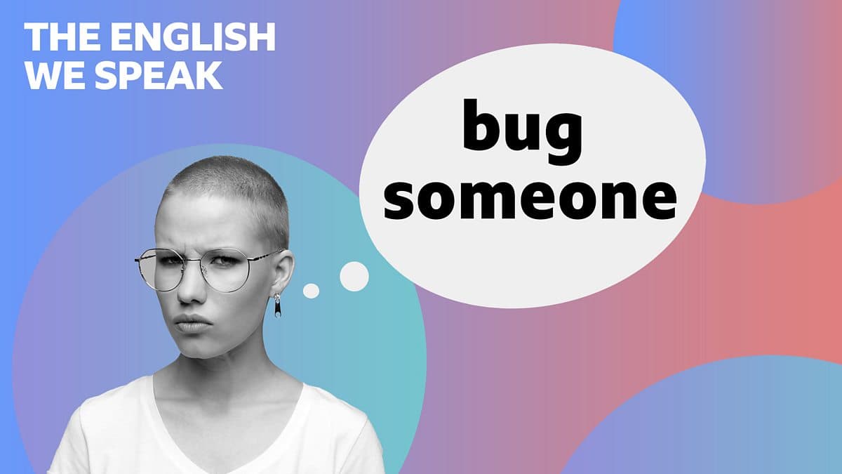 The English We Speak / Bug someone