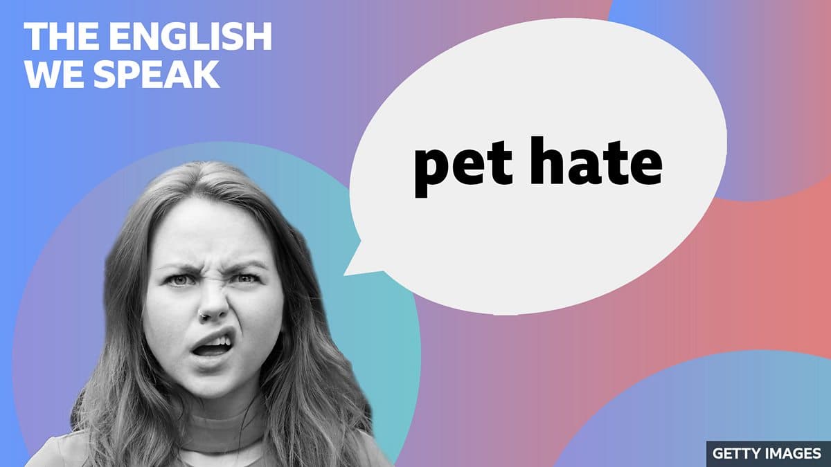 The English We Speak / Pet hate