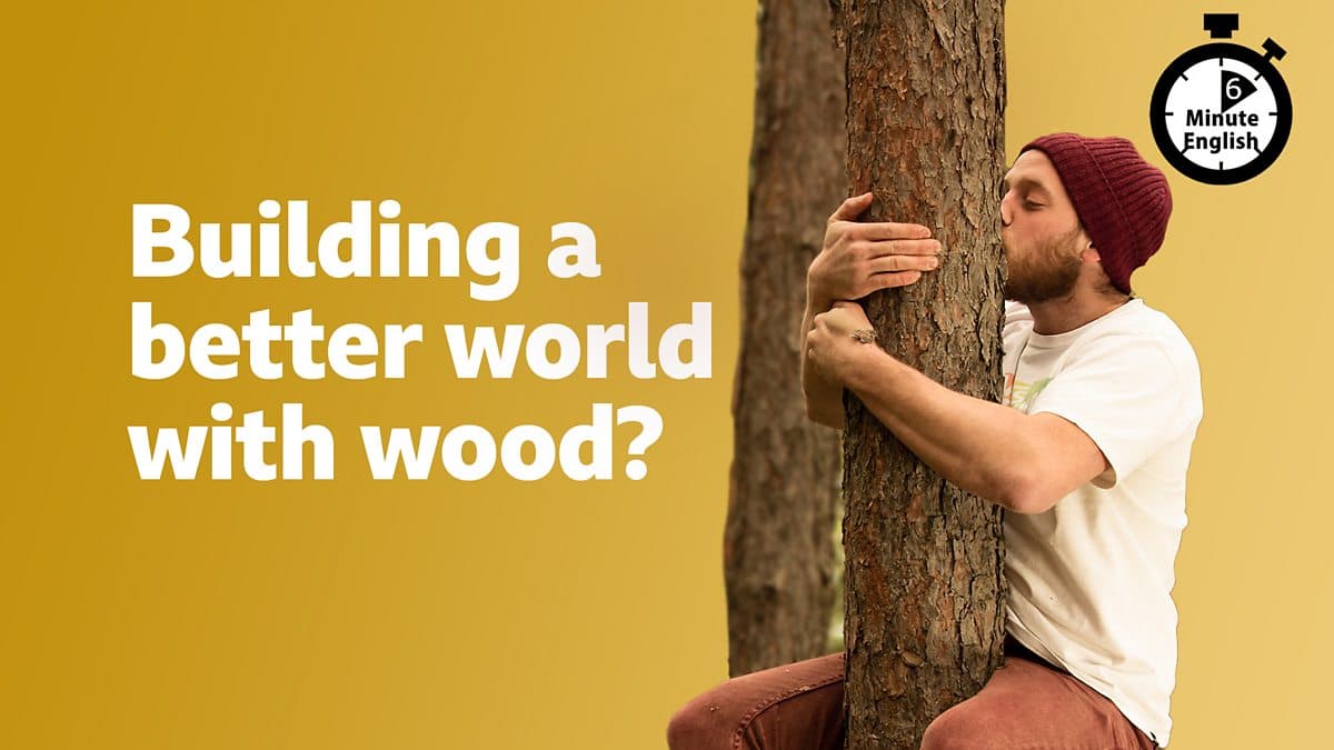 6 Minute English / Building a better world with wood?