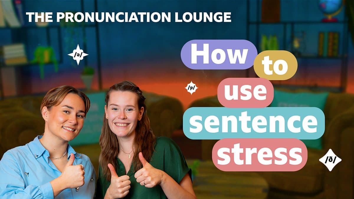 How to use sentence stress