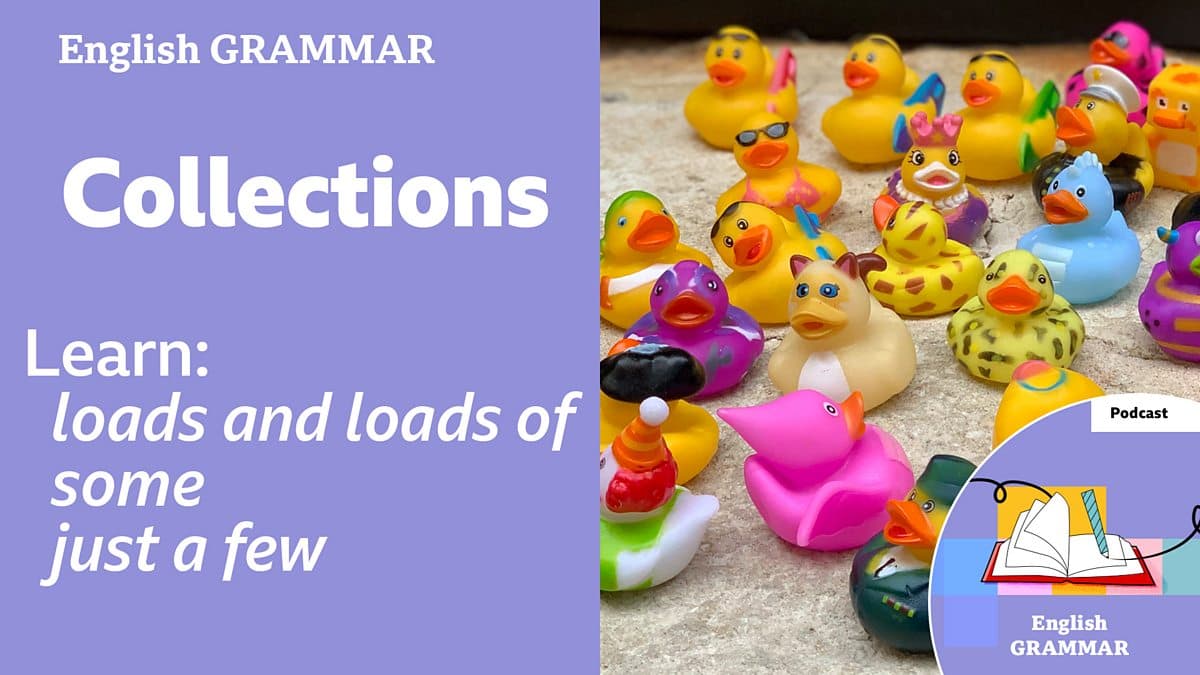 Learning English Grammar / Things we collect
