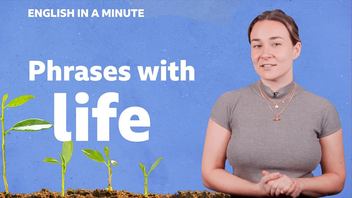 English in a Minute Series 5 / Phrases with 'life'