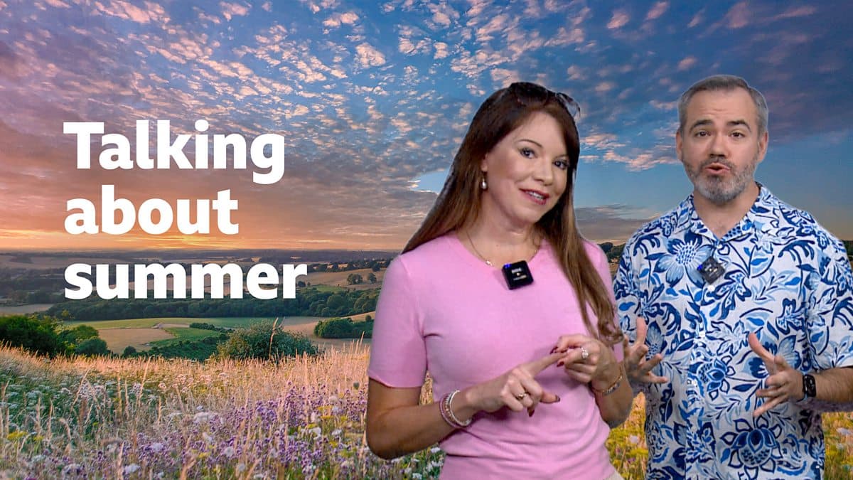 How we talk about the weather / How can we talk about summer?