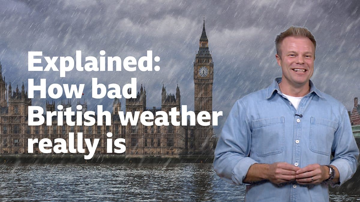 How we talk about the weather / Explained: How bad British weather really is